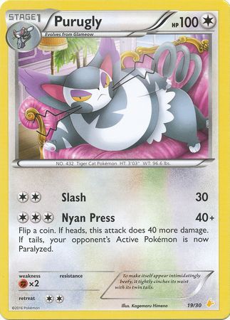 Purugly (19/30) [XY: Trainer Kit 3 - Pikachu Libre] | Game Master's Emporium (The New GME)