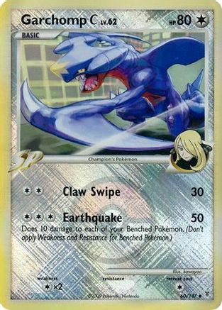 Garchomp C (60/147) (League Promo) [Platinum: Supreme Victors] | Game Master's Emporium (The New GME)