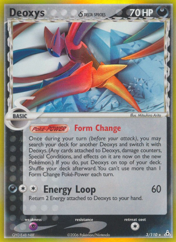 Deoxys (3/110) (Delta Species) [EX: Holon Phantoms] | Game Master's Emporium (The New GME)