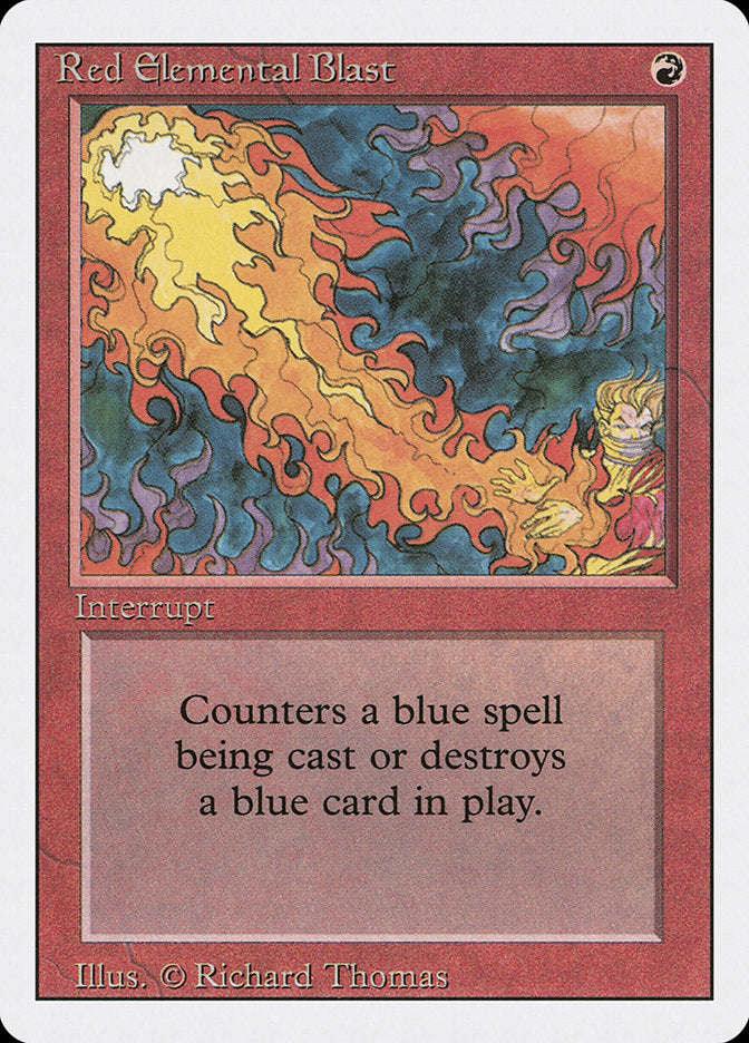 Red Elemental Blast [Revised Edition] | Game Master's Emporium (The New GME)
