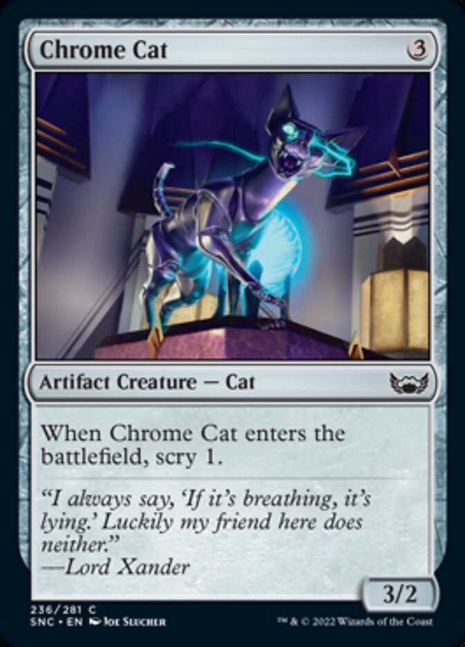 Chrome Cat [Streets of New Capenna] | Game Master's Emporium (The New GME)