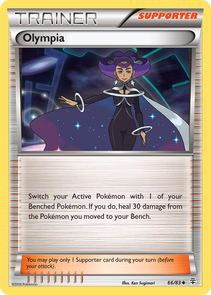 Olympia (66/83) [XY: Generations] | Game Master's Emporium (The New GME)