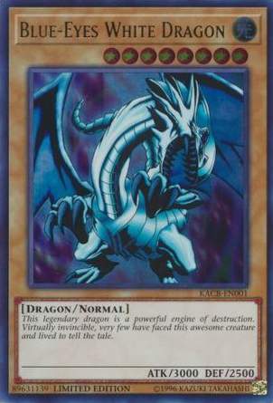 Blue-Eyes White Dragon (Oversized) [KACB-EN001] Promo | Game Master's Emporium (The New GME)