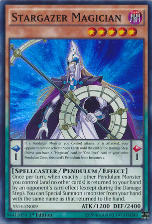 Stargazer Magician [YS14-EN009] Super Rare | Game Master's Emporium (The New GME)