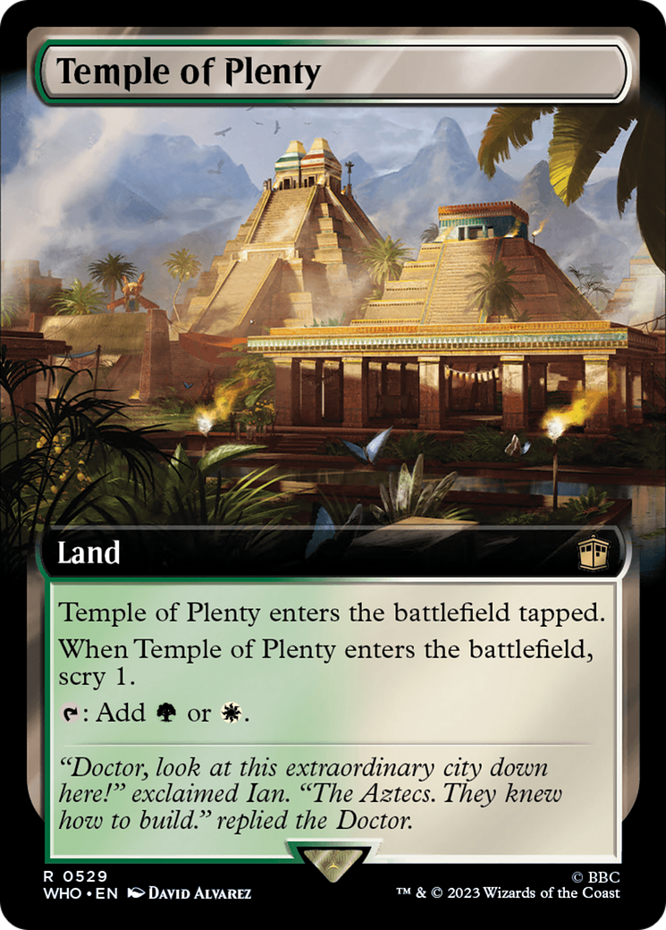 Temple of Plenty (Extended Art) [Doctor Who] | Game Master's Emporium (The New GME)