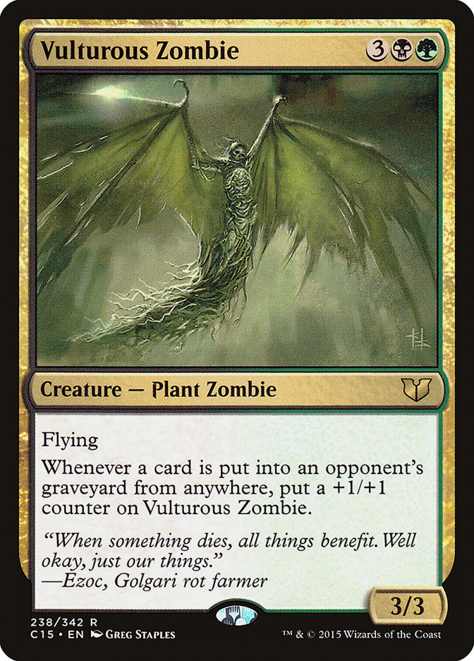 Vulturous Zombie [Commander 2015] | Game Master's Emporium (The New GME)