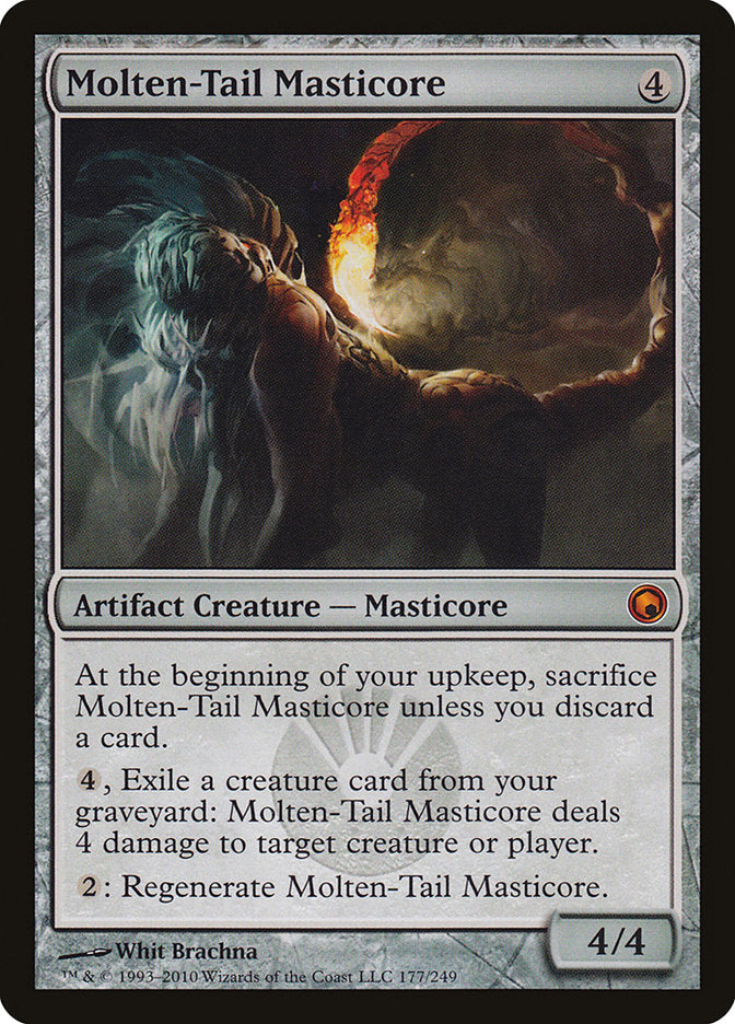 Molten-Tail Masticore [Scars of Mirrodin] | Game Master's Emporium (The New GME)