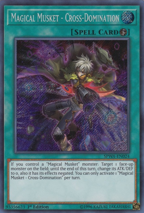 Magical Musket - Cross-Domination [SPWA-EN024] Secret Rare | Game Master's Emporium (The New GME)