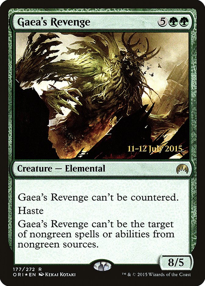 Gaea's Revenge [Magic Origins Prerelease Promos] | Game Master's Emporium (The New GME)