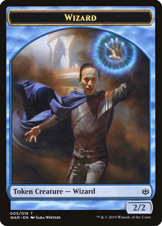 Wizard Token [War of the Spark Tokens] | Game Master's Emporium (The New GME)