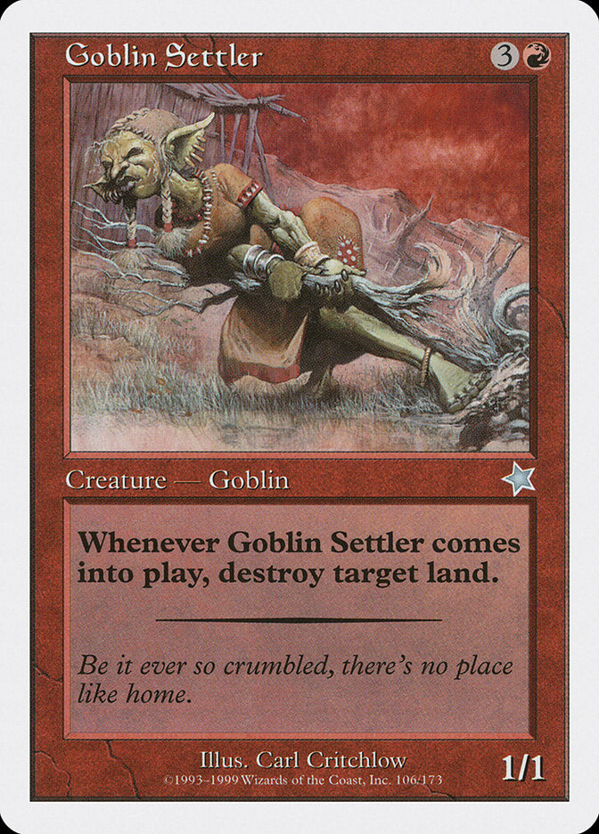 Goblin Settler [Starter 1999] | Game Master's Emporium (The New GME)