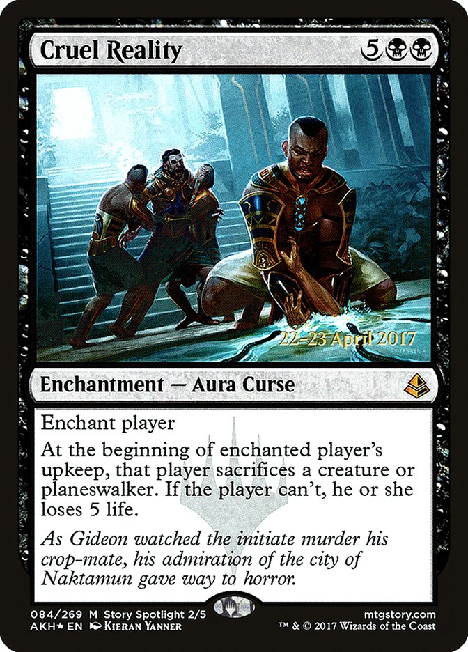 Cruel Reality [Amonkhet Prerelease Promos] | Game Master's Emporium (The New GME)