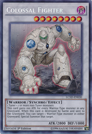 Colossal Fighter [LC5D-EN030] Secret Rare | Game Master's Emporium (The New GME)