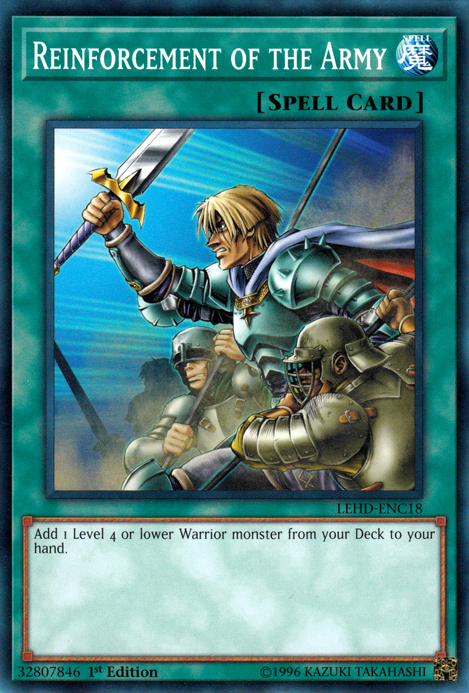 Reinforcement of the Army [LEHD-ENC18] Common | Game Master's Emporium (The New GME)