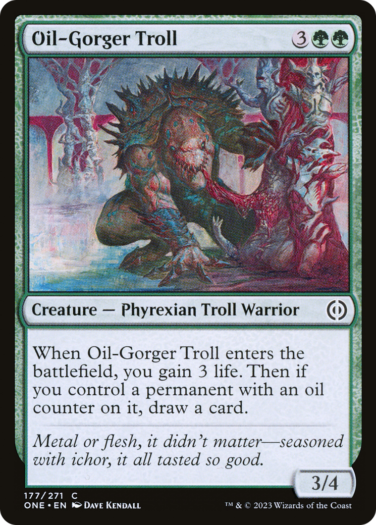 Oil-Gorger Troll [Phyrexia: All Will Be One] | Game Master's Emporium (The New GME)