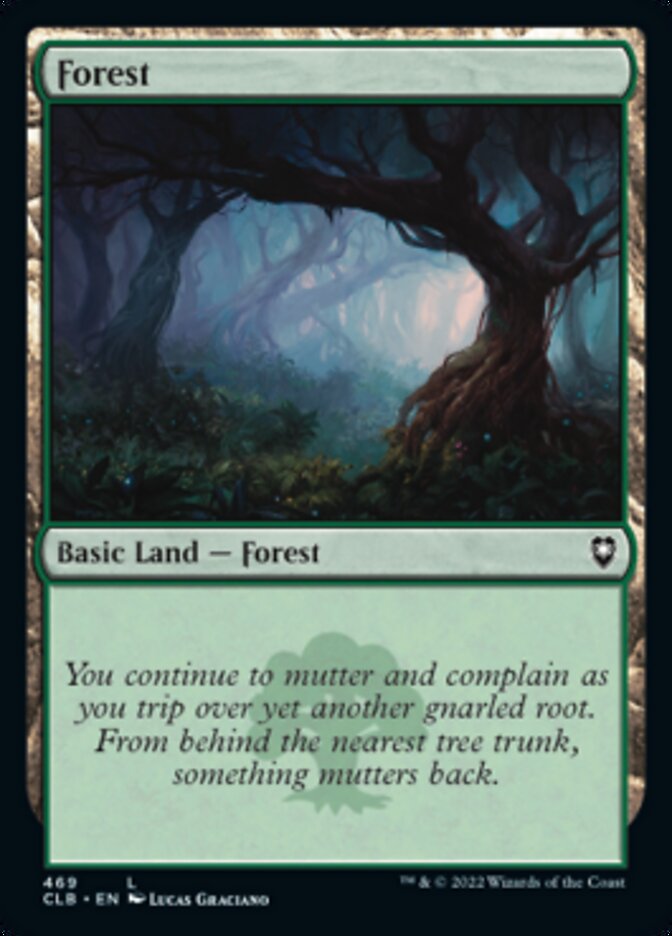 Forest (469) [Commander Legends: Battle for Baldur's Gate] | Game Master's Emporium (The New GME)