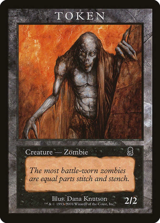 Zombie Token [Magic Player Rewards 2002] | Game Master's Emporium (The New GME)