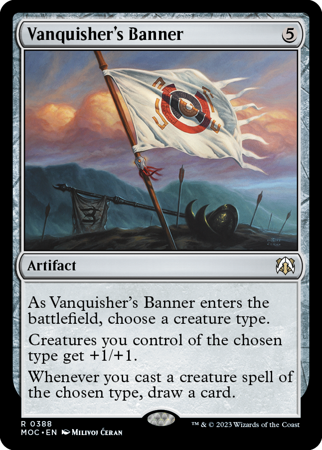 Vanquisher's Banner [March of the Machine Commander] | Game Master's Emporium (The New GME)