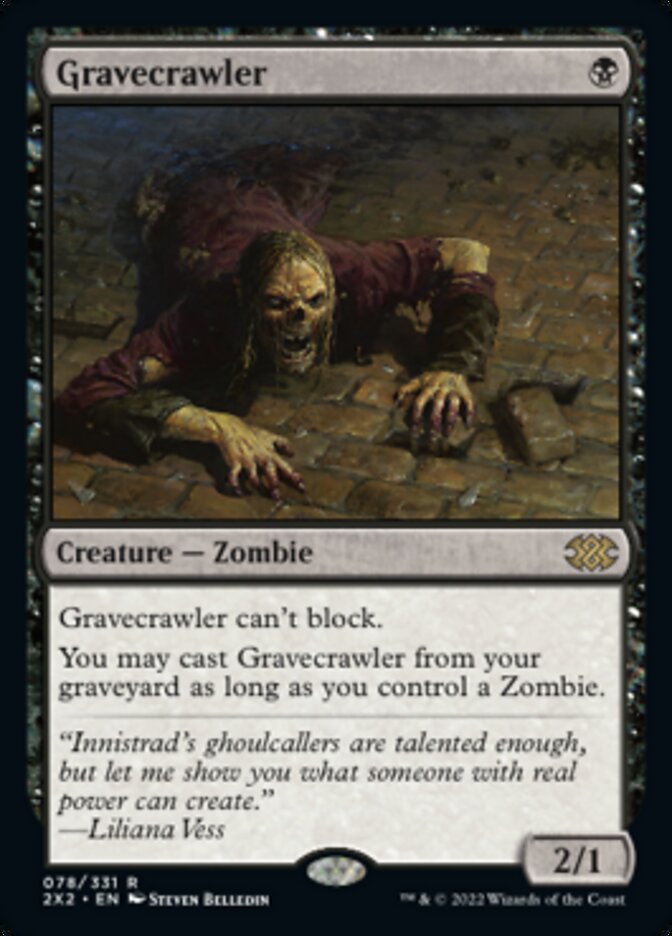 Gravecrawler [Double Masters 2022] | Game Master's Emporium (The New GME)