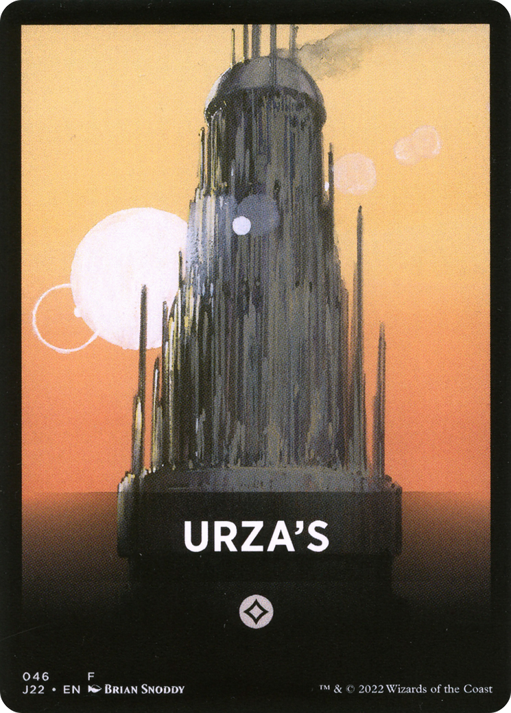 Urza's Theme Card [Jumpstart 2022 Front Cards] | Game Master's Emporium (The New GME)