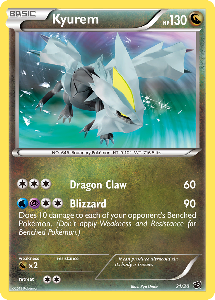 Kyurem (21/20) [Black & White: Dragon Vault] | Game Master's Emporium (The New GME)