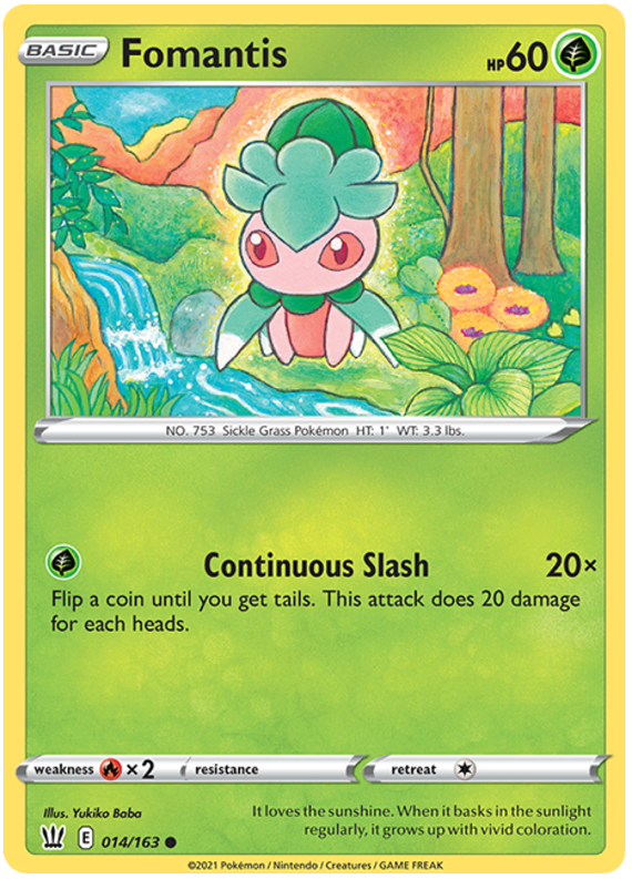 Fomantis (014/163) [Sword & Shield: Battle Styles] | Game Master's Emporium (The New GME)