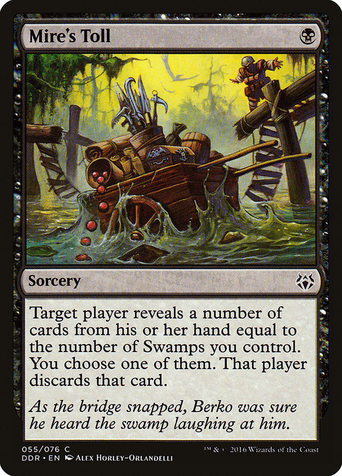Mire's Toll [Duel Decks: Nissa vs. Ob Nixilis] | Game Master's Emporium (The New GME)