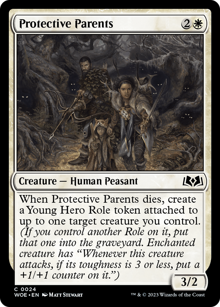 Protective Parents [Wilds of Eldraine] | Game Master's Emporium (The New GME)