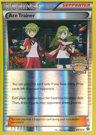 Ace Trainer (69/98) (Regional Championship Promo) [XY: Ancient Origins] | Game Master's Emporium (The New GME)