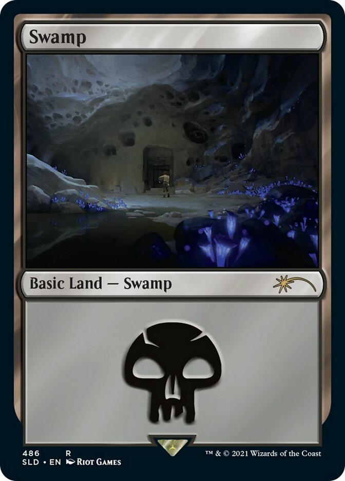 Swamp (486) [Secret Lair Drop Series] | Game Master's Emporium (The New GME)