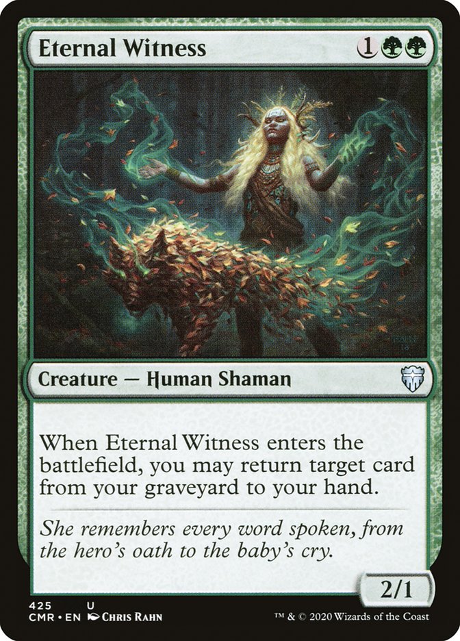 Eternal Witness [Commander Legends] | Game Master's Emporium (The New GME)