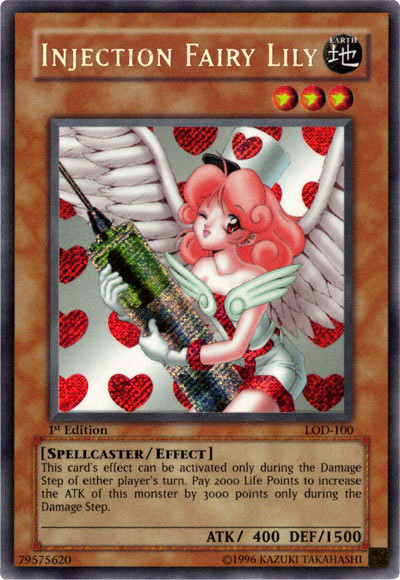 Injection Fairy Lily [LOD-100] Secret Rare | Game Master's Emporium (The New GME)