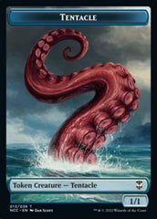 Tentacle // Champion of Wits Double-Sided Token [Streets of New Capenna Commander Tokens] | Game Master's Emporium (The New GME)