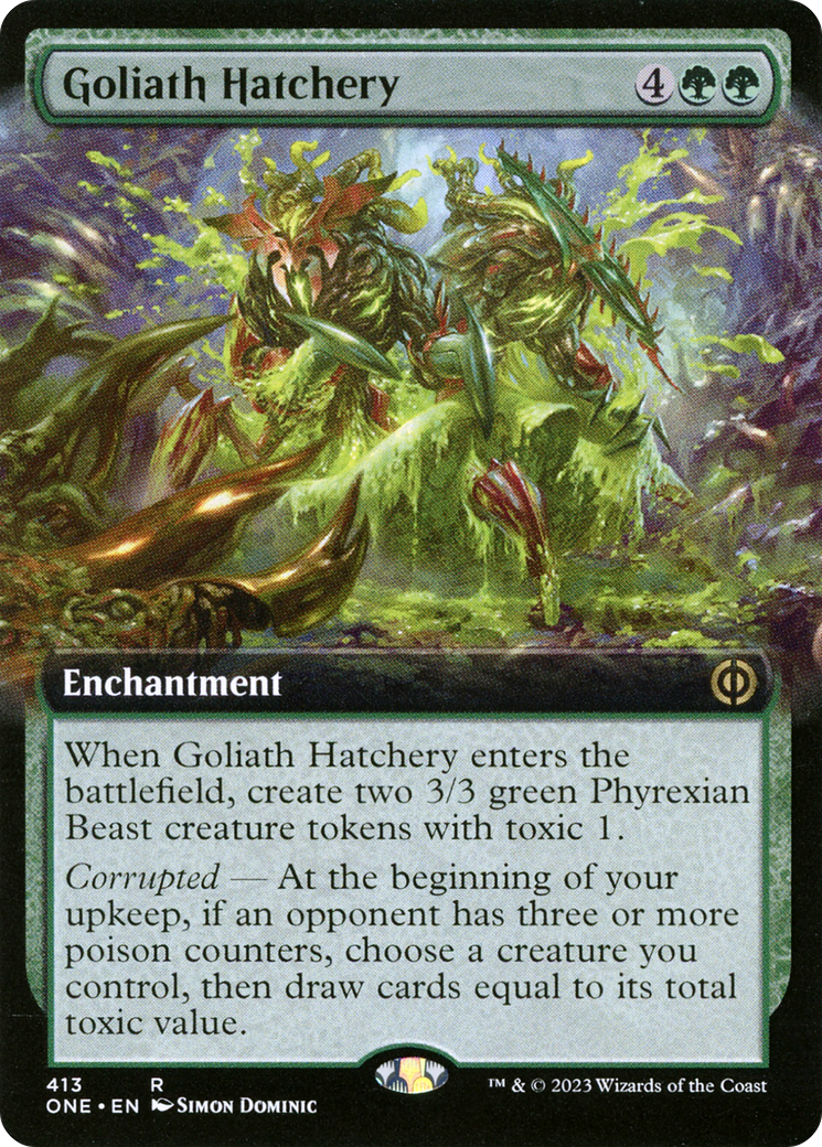 Goliath Hatchery (Extended Art) [Phyrexia: All Will Be One] | Game Master's Emporium (The New GME)
