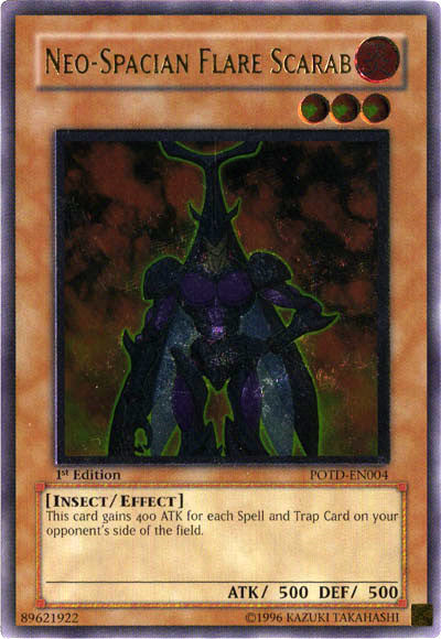 Neo-Spacian Flare Scarab [POTD-EN004] Ultimate Rare | Game Master's Emporium (The New GME)