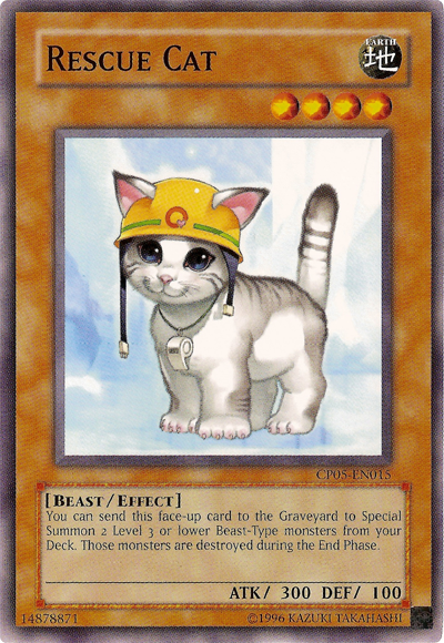 Rescue Cat [CP05-EN015] Common | Game Master's Emporium (The New GME)