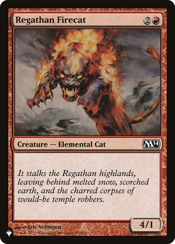 Regathan Firecat [The List] | Game Master's Emporium (The New GME)