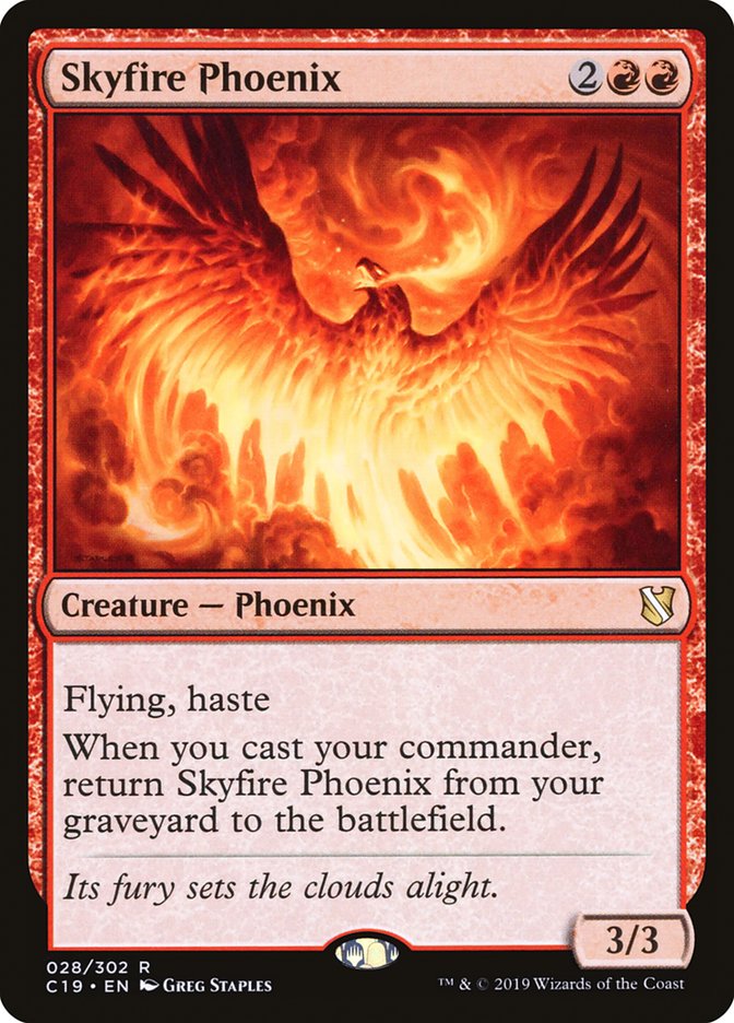 Skyfire Phoenix [Commander 2019] | Game Master's Emporium (The New GME)