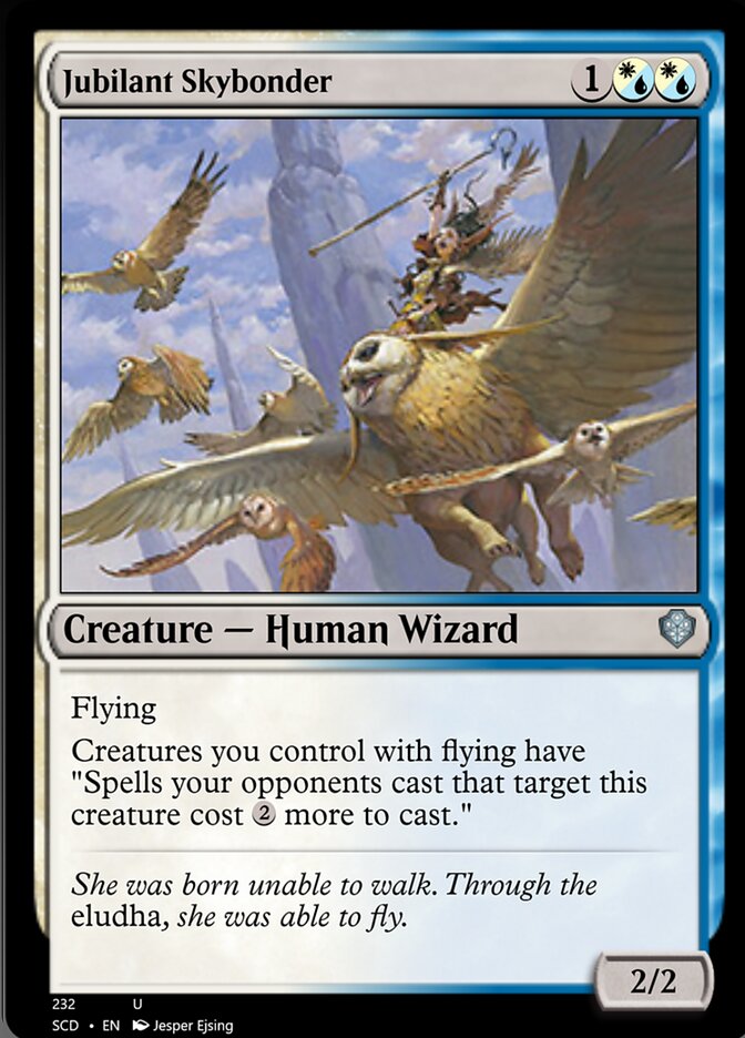 Jubilant Skybonder [Starter Commander Decks] | Game Master's Emporium (The New GME)