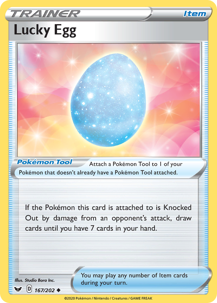 Lucky Egg (167/202) [Sword & Shield: Base Set] | Game Master's Emporium (The New GME)