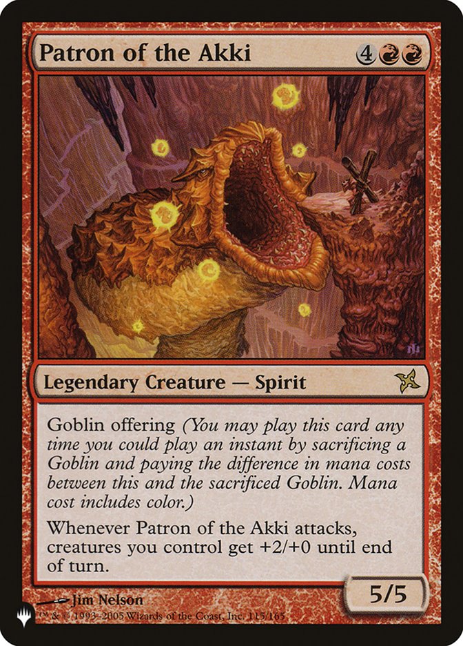 Patron of the Akki [The List] | Game Master's Emporium (The New GME)