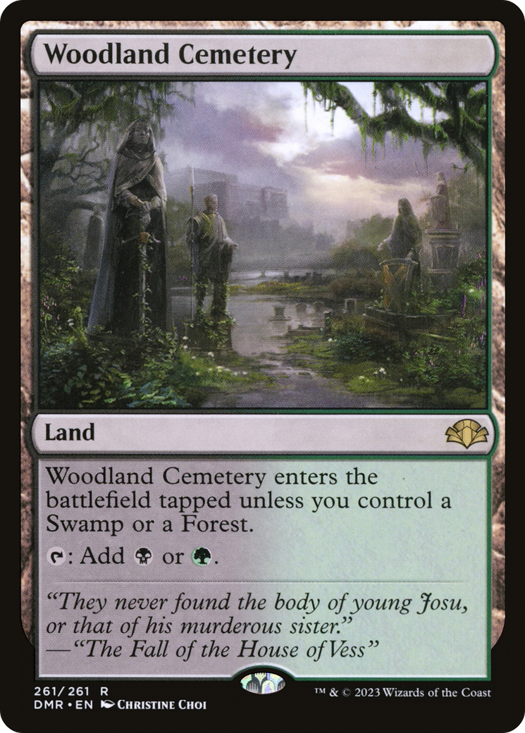 Woodland Cemetery [Dominaria Remastered] | Game Master's Emporium (The New GME)