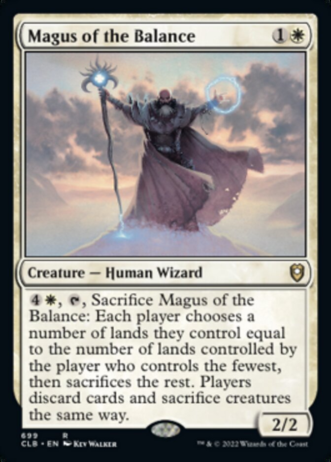 Magus of the Balance [Commander Legends: Battle for Baldur's Gate] | Game Master's Emporium (The New GME)