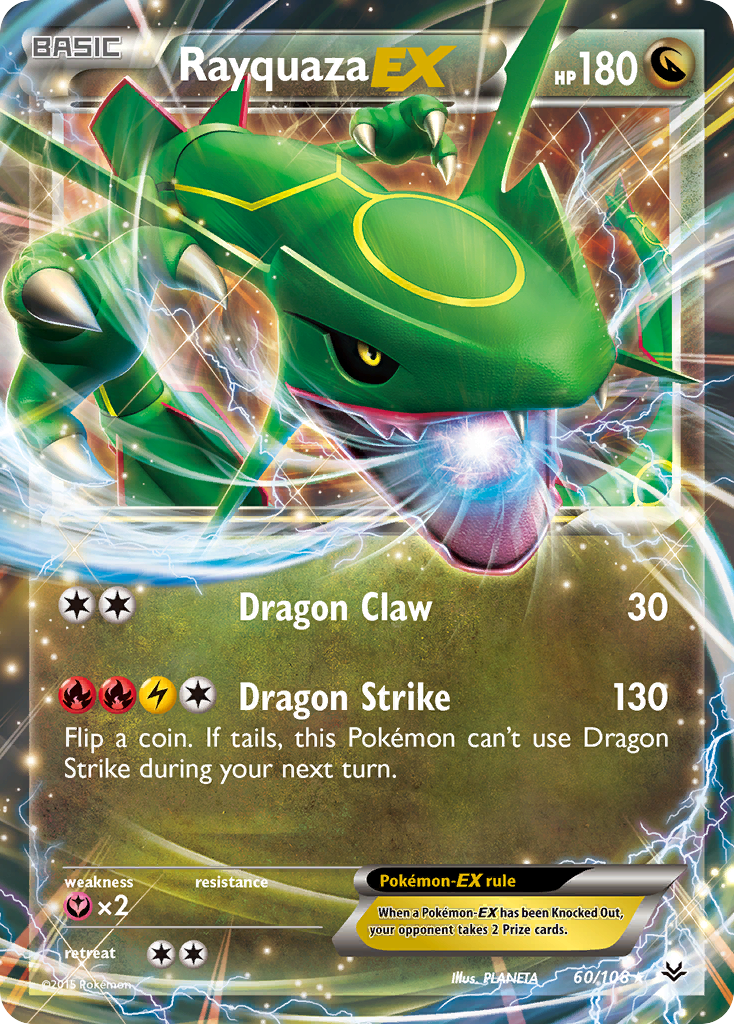 Rayquaza EX (60/108) [XY: Roaring Skies] | Game Master's Emporium (The New GME)