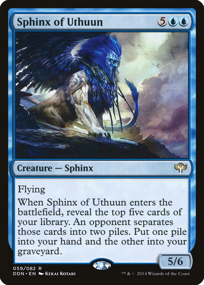 Sphinx of Uthuun [Duel Decks: Speed vs. Cunning] | Game Master's Emporium (The New GME)