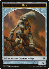 Myr // Bird (002) Double-Sided Token [Commander 2016 Tokens] | Game Master's Emporium (The New GME)