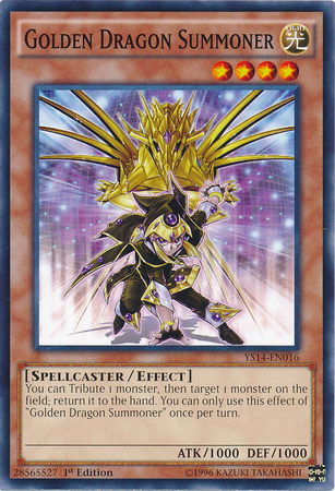 Golden Dragon Summoner [YS14-EN016] Common | Game Master's Emporium (The New GME)