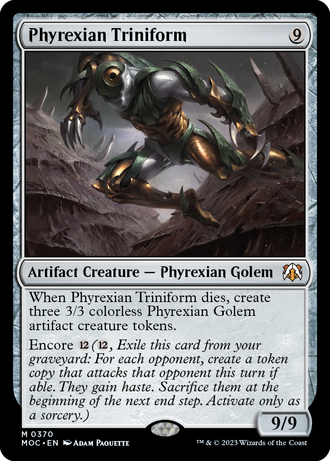 Phyrexian Triniform [March of the Machine Commander] | Game Master's Emporium (The New GME)