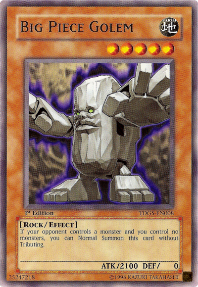 Big Piece Golem [TDGS-EN008] Rare | Game Master's Emporium (The New GME)