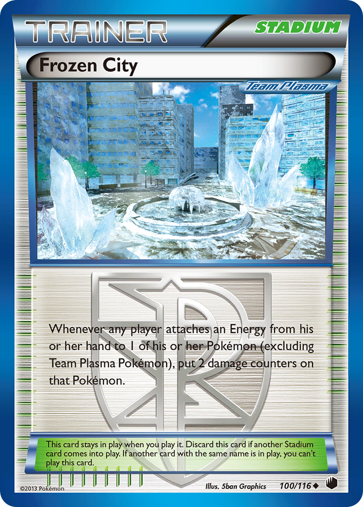 Frozen City (100/116) [Black & White: Plasma Freeze] | Game Master's Emporium (The New GME)